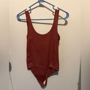 Abercrombie Rust Red Bodysuit medium